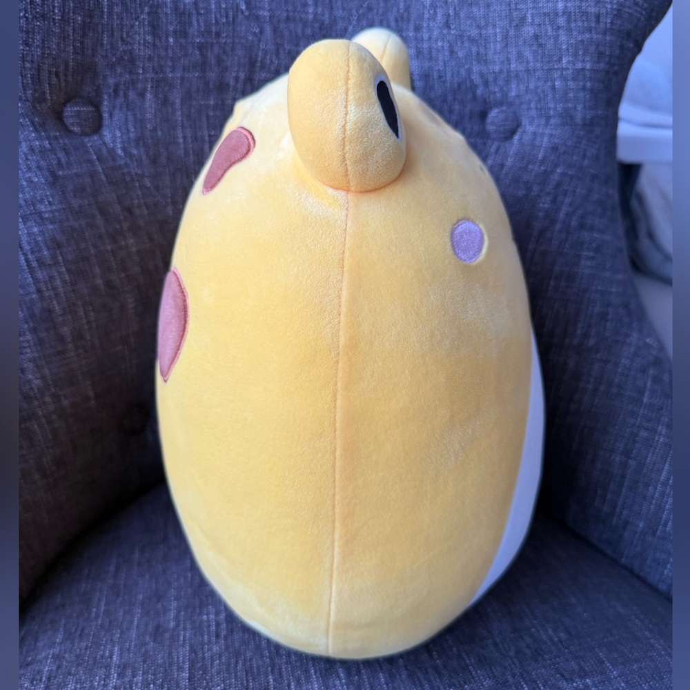 Leigh the Yellow Frog Squishmallow – 12” - Picture 7 of 7